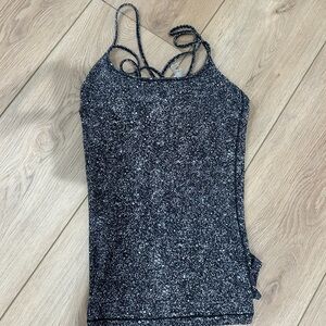 Lululemon Black Spaghetti Strap Top